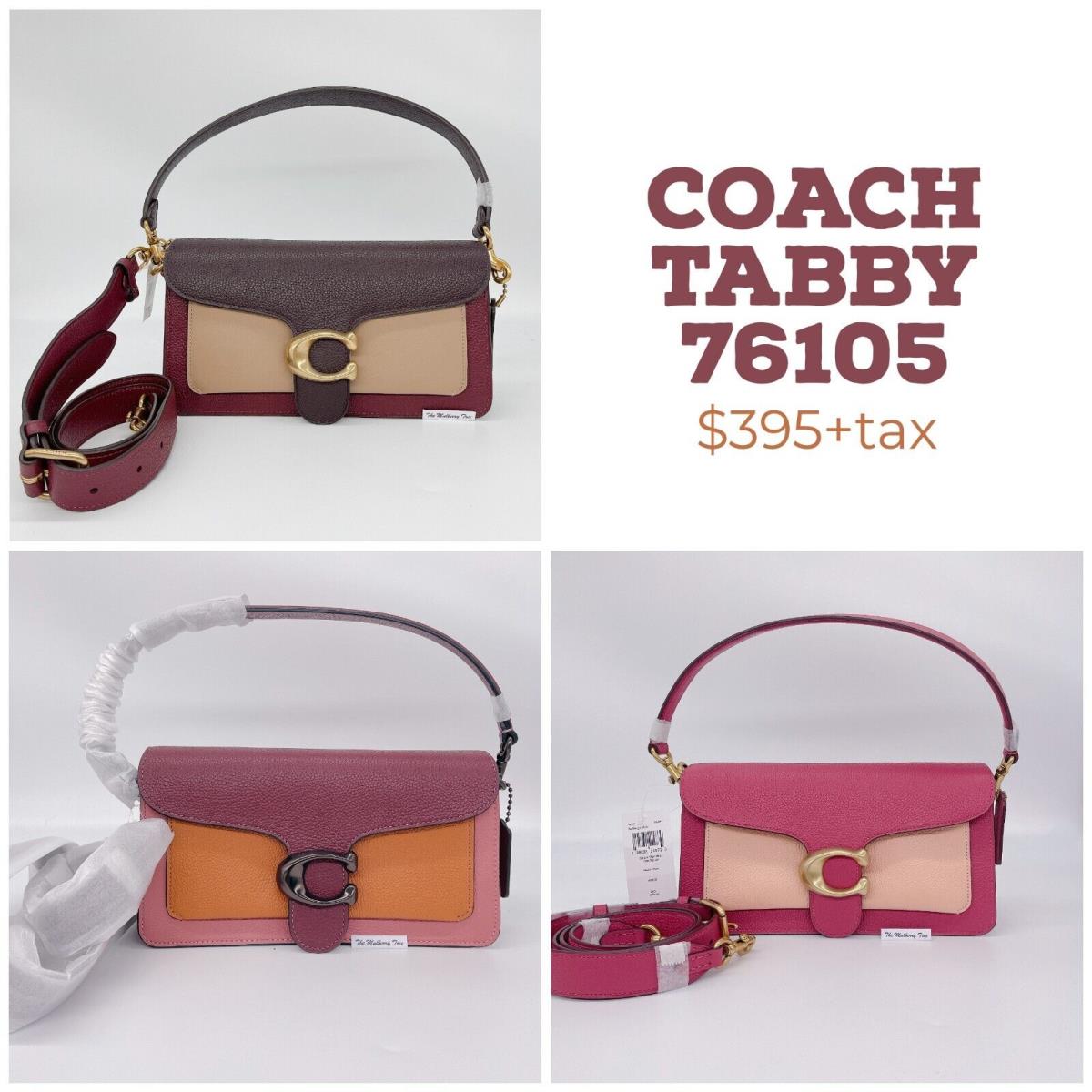 Coach Tabby Shoulder Bag 26 In Colorblock 76105 Crossbody Org