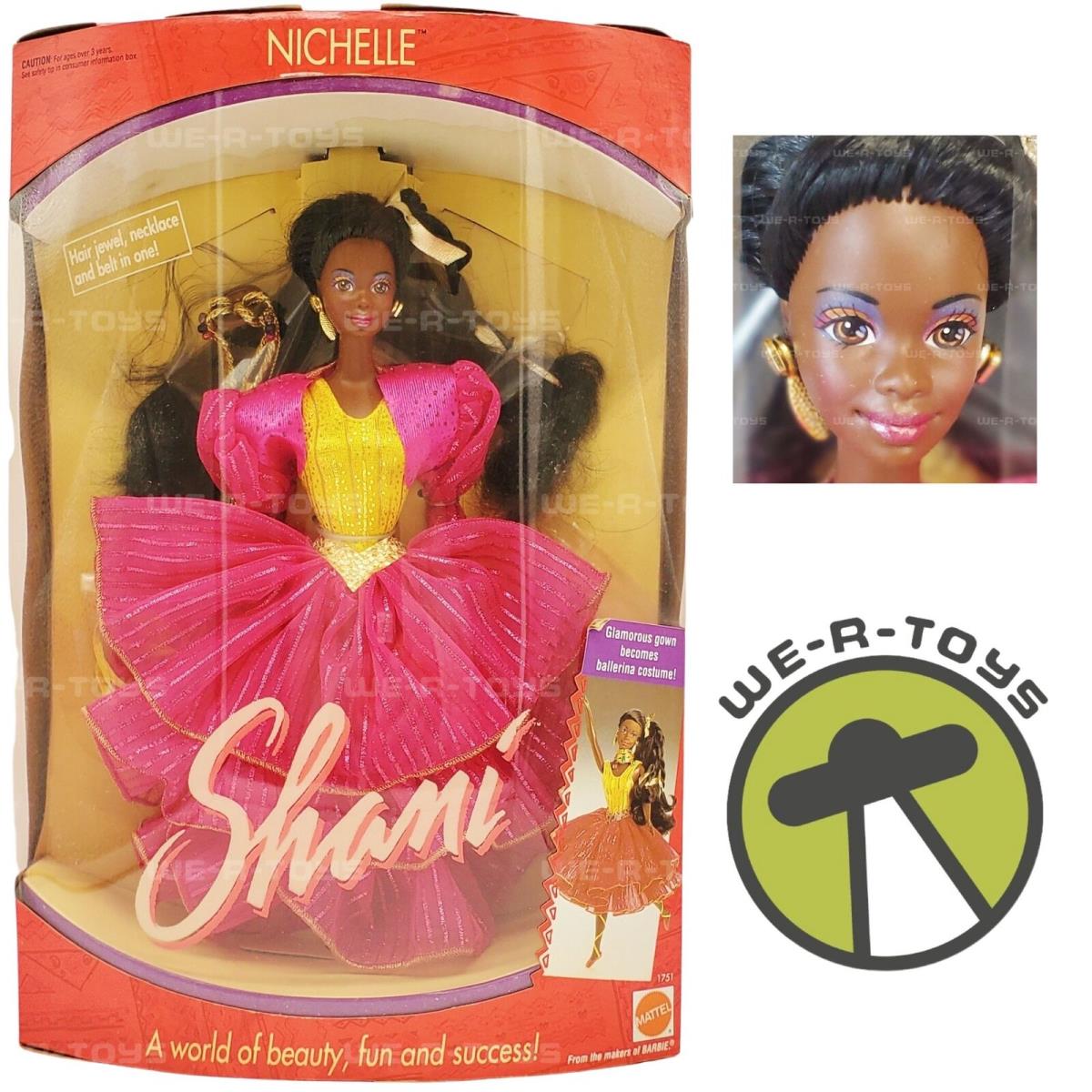 The Marvelous World of Shani Nichelle Doll 1991 Mattel 1751 Nrfb