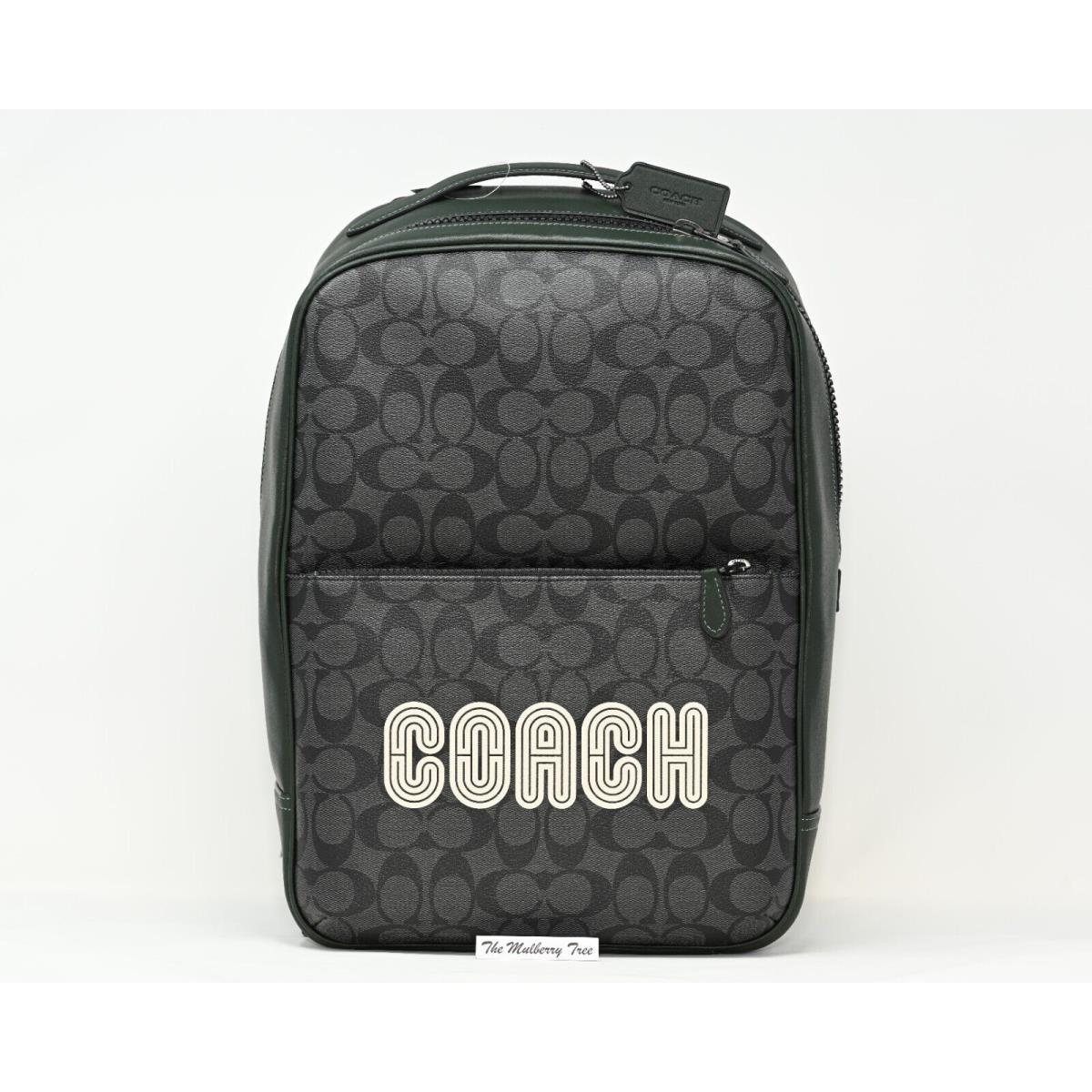 Coach Westway Backpack Colorblock Signature Canvas w Patch CE489