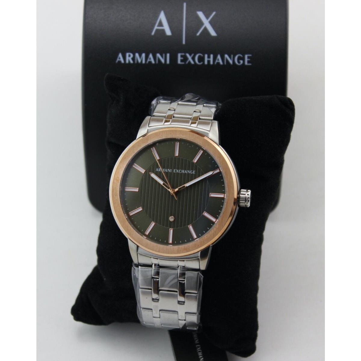 Armani Exchange Diamond Maddox Gunmetal Gray Men`s AX1470 Watch