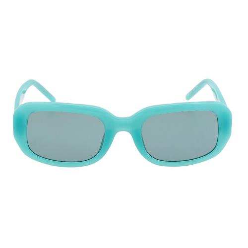 Guess GU8250 Women`s Oval Full Rim Designer Sunglasses Gloss Turquoise/blue 54mm