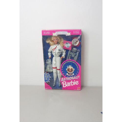 Vintage 1994 Mattel Career Collection Astronaut Barbie Doll Nrfb 12149 Read