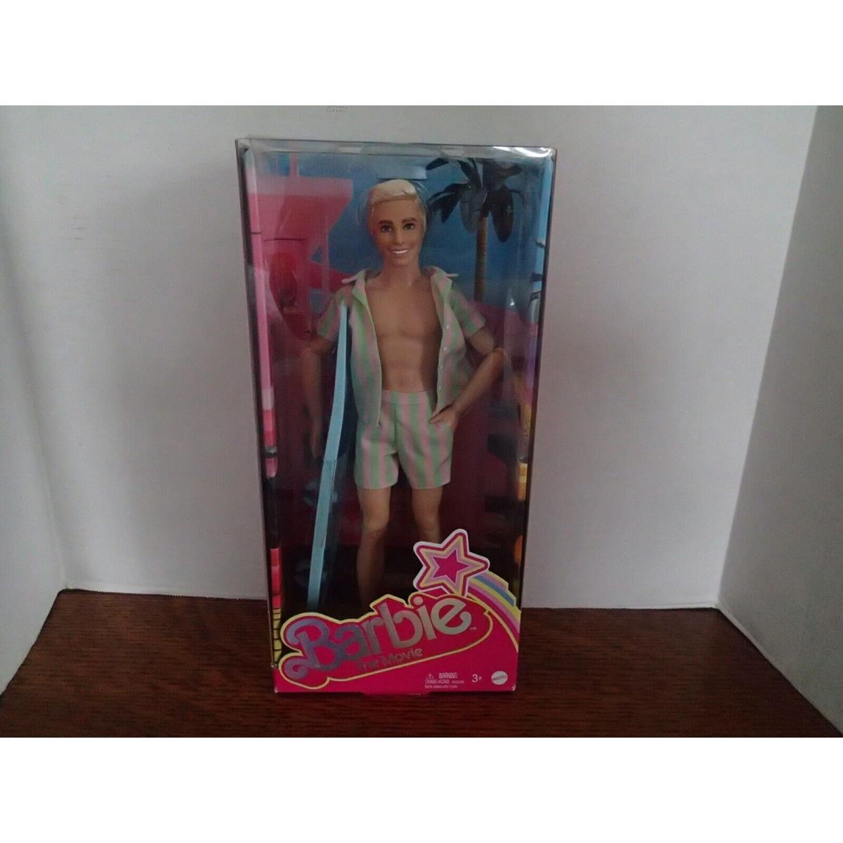 Barbie The Movie 2023 Mattel Ken Beach Surfer Matching Set Surf Board