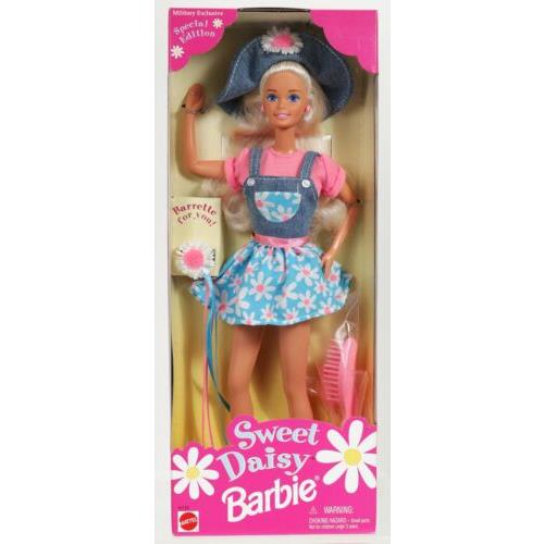 Sweet Daisy Barbie Doll Military Exclusive Special Edition 15133 Nrfb 1996
