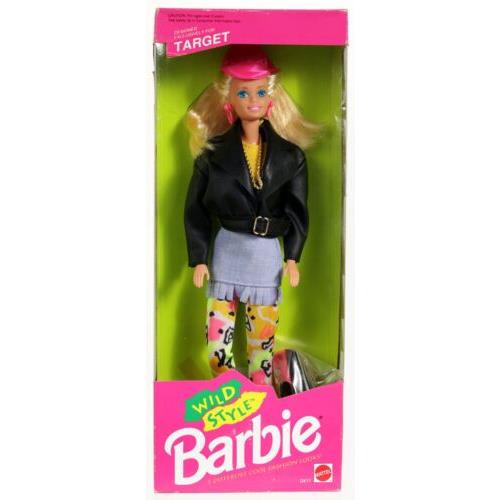 Wild Style Barbie Doll Designed Exclusively For Target 0411 Nrfb 1992 Mattel