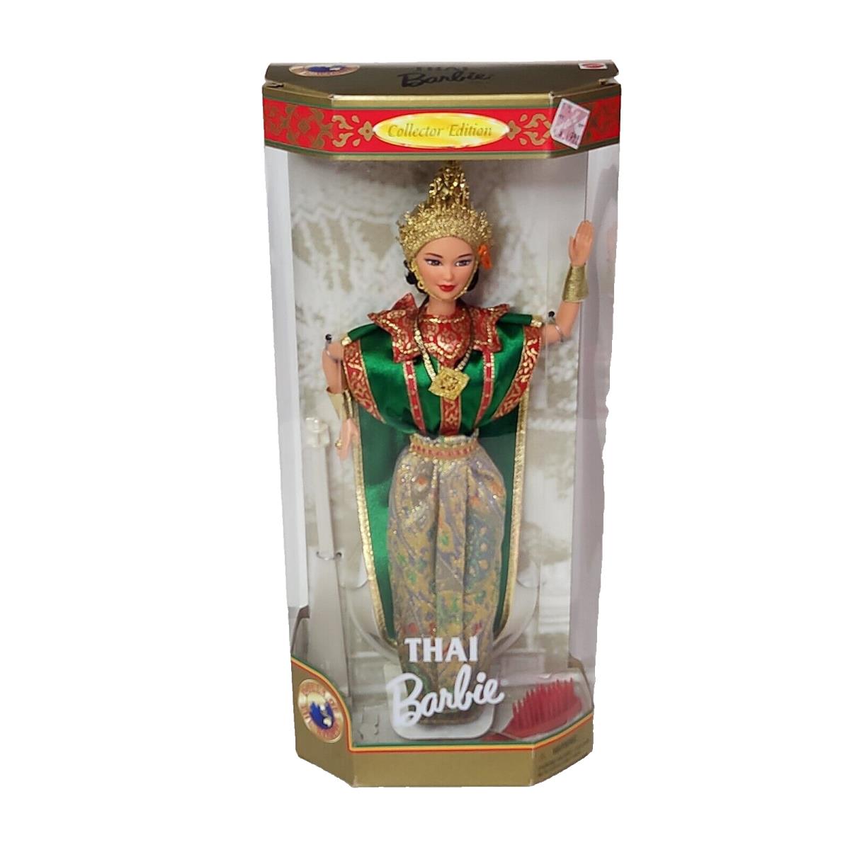 Vintage 1997 Mattel Thai Barbie Dolls OF The World Box 18561