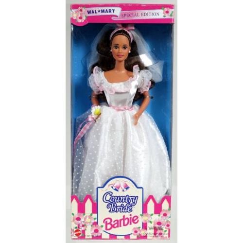 Country Bride Barbie Teresa Doll Wal-mart Special Edition 13616 Nrfb 1994 Mattel