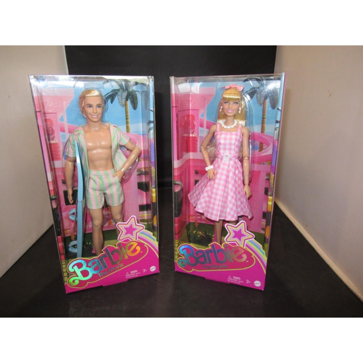 Barbie The Movie Pink Gingham and Ken Beach