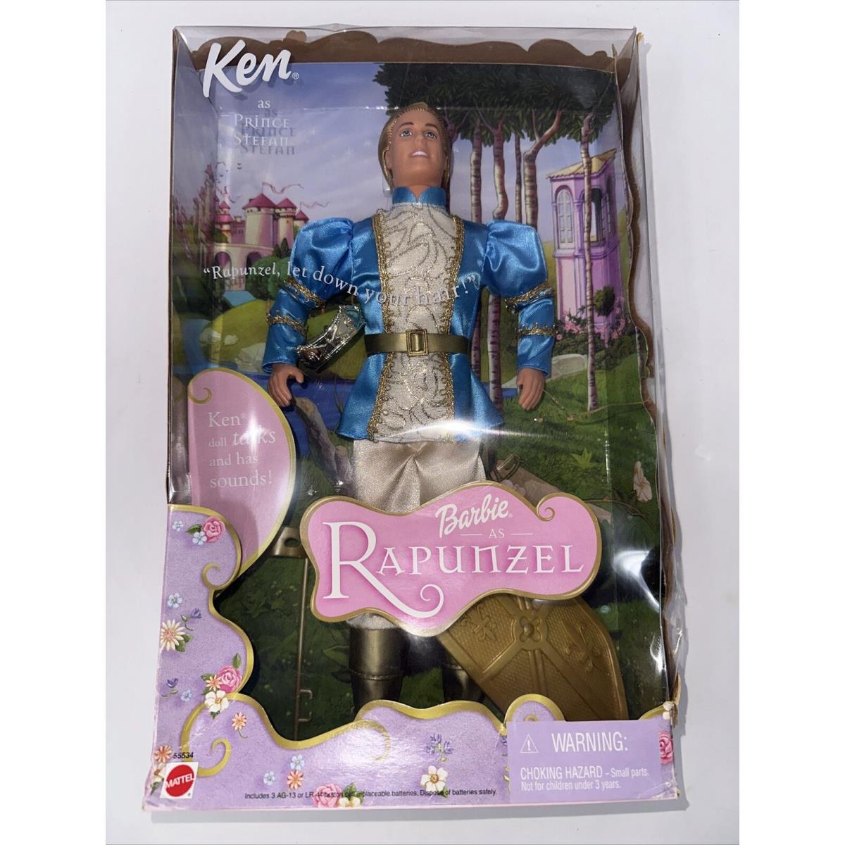 2001 Barbie Rapunzel Ken Doll