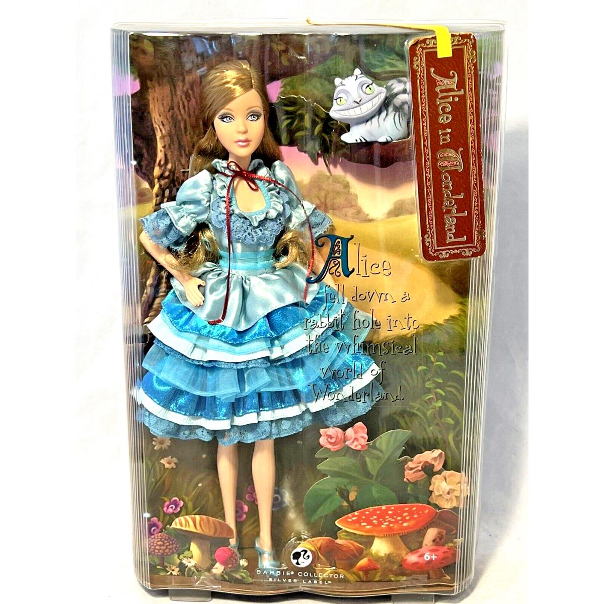 Barbie silver online label