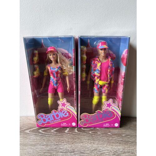 Barbie Ken Collector Doll Set - The Movie - Inline Neon Retro Skating Outfit