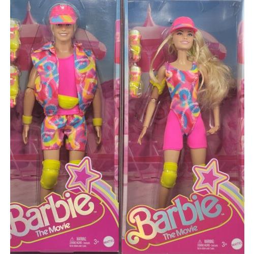 Barbie The Movie In-line Skating Outfit Margot Robbie Barbie Ken Doll In-hand