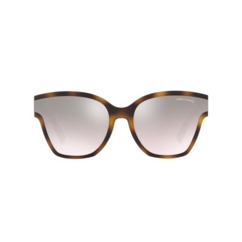 Armani Exchange Sunglasses AX4073S 80298Z Matte Havana/light Brown 63mm