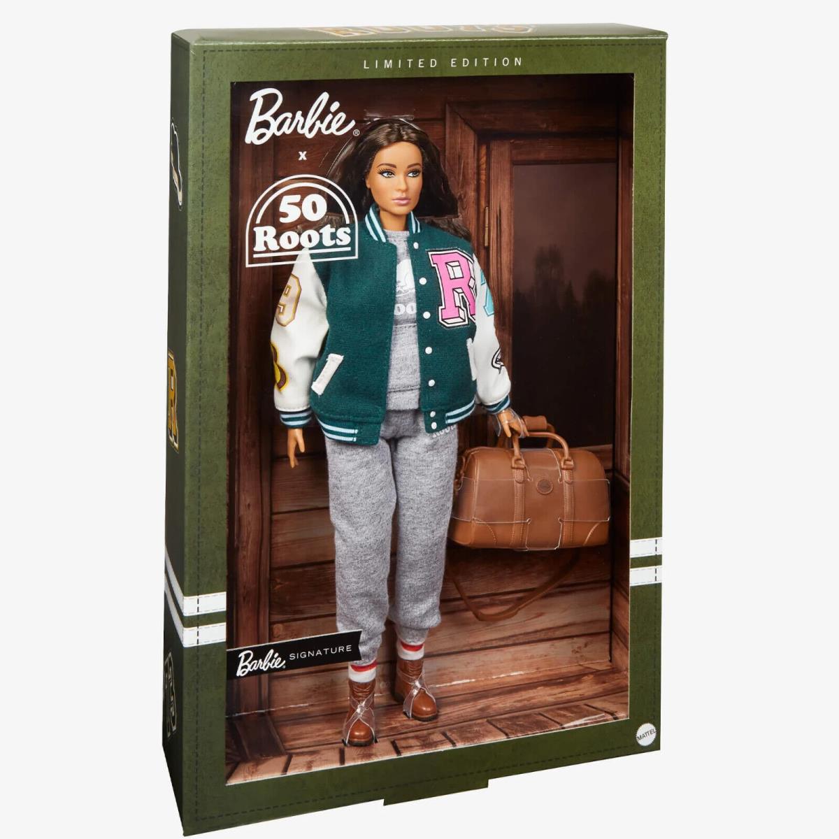 Roots 50th Anniversary Barbie Doll Nrfb HMT99