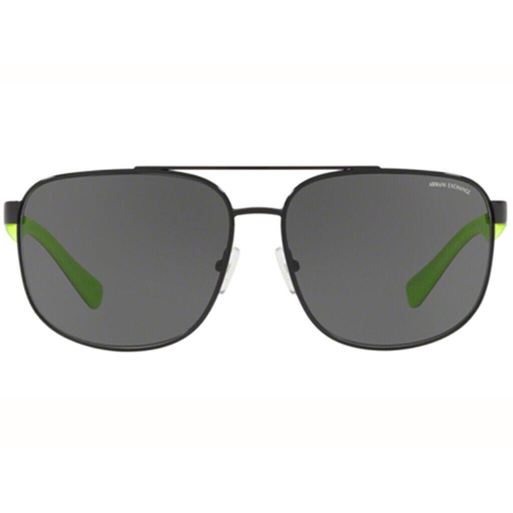 Armani Exchange Sunglasses AX 2026S 600087 Black/grey 64mm