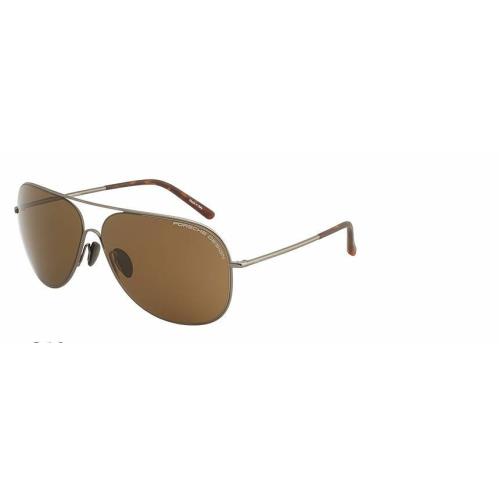 Porsche Design P 8605 A Dark Gun/brown Sunglasses