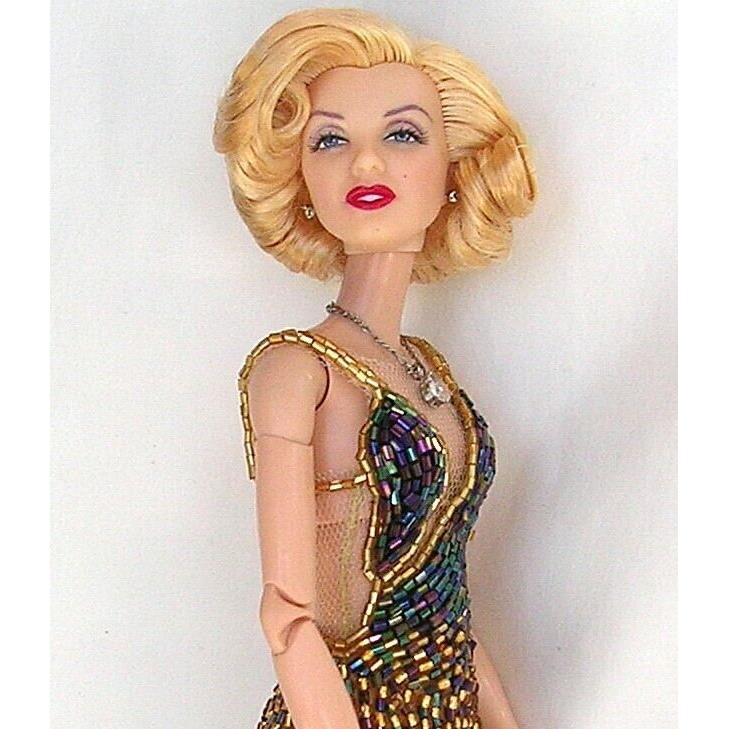 Barbie Marilyn Monroe A Night to Remember Fully Articulated Handmade Bead Gown