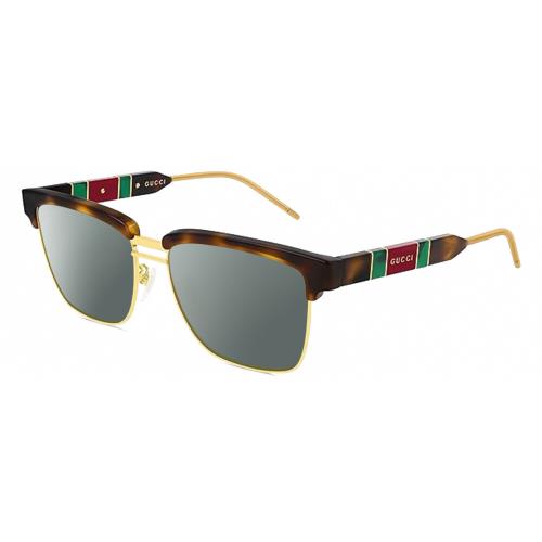 Gucci GG0603S Unisex Polarized Sunglasses in Tortoise Havana Gold 56mm 4 Options