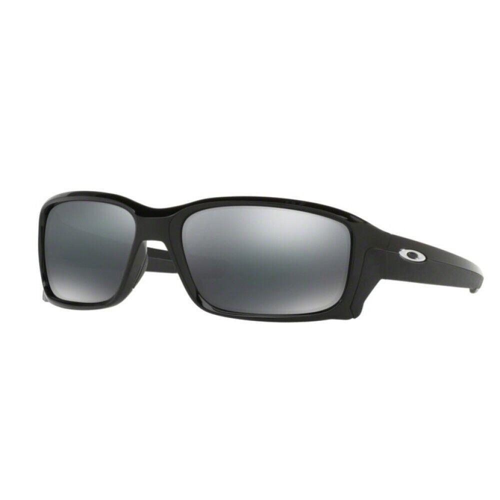Oakley Sunglasses Straightlink Polished Black W/black Iridium OO9331-01 - Frame: Black, Lens: Black