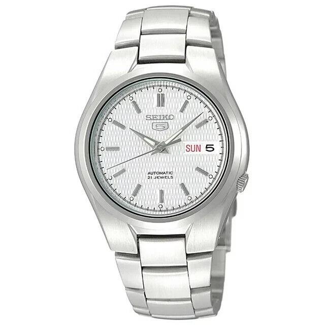 Seiko 5 Sports Silver Men`s Watch - SNK601K1