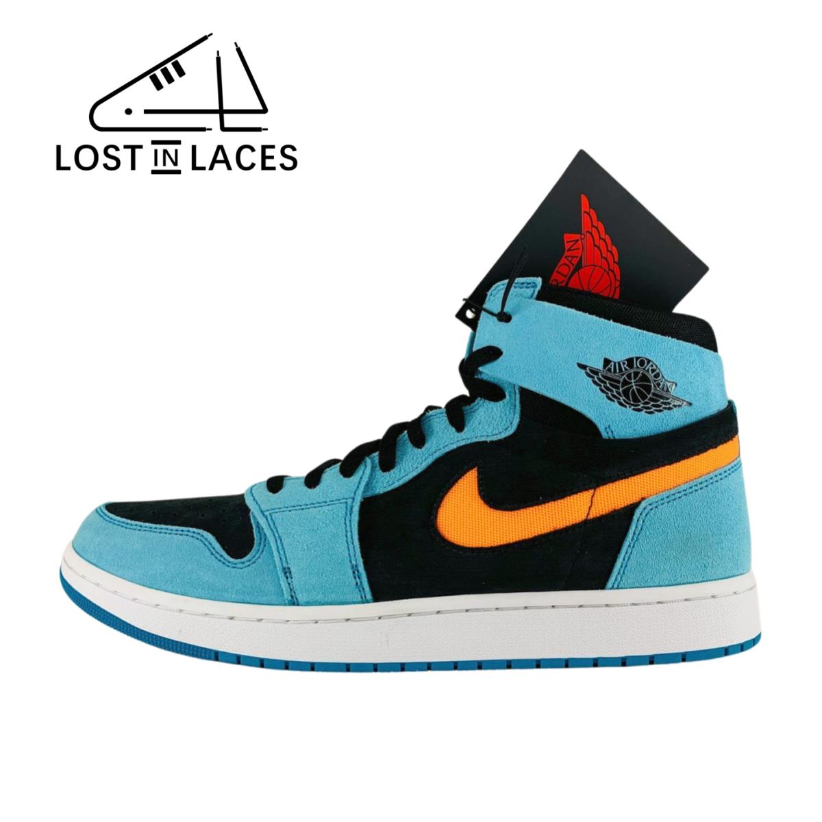 Air Jordan 1 High Zoom Comfort 2 Bleached Aqua Sneakers Shoes Men`s Sizes