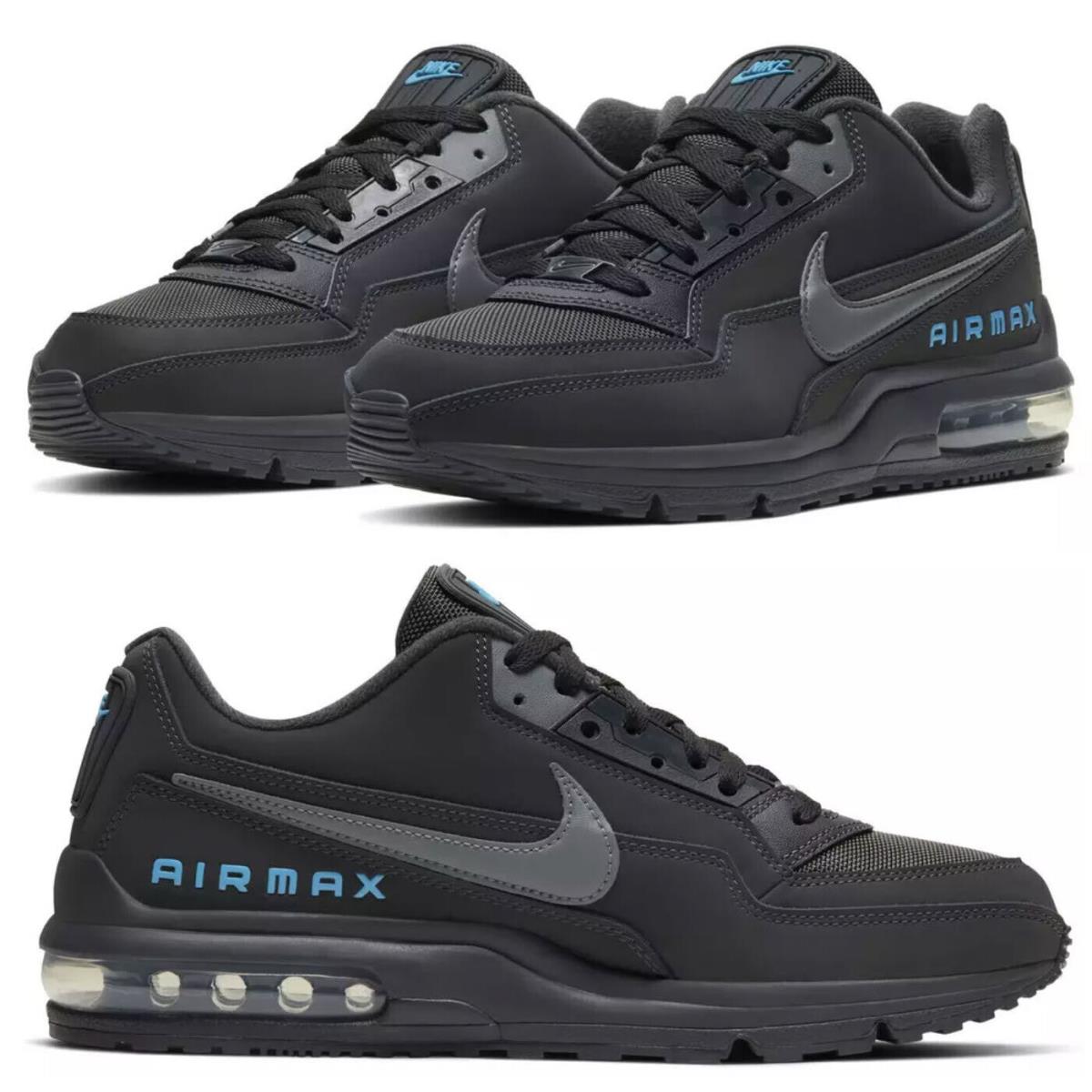 Nike Air Max Ltd Men`s Classic Athletic Sneakers Shoes Gray Blue All Sizes - Gray