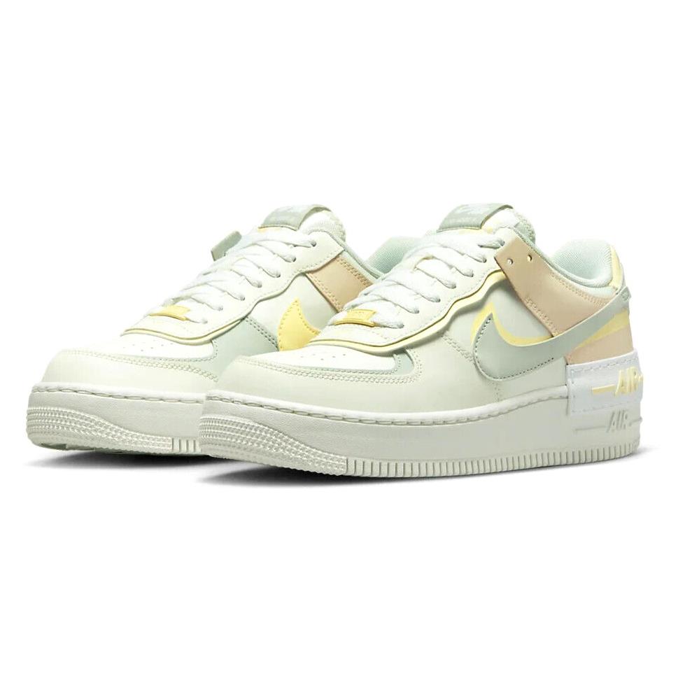 Nike Air Force 1 AF1 Shadow Womens Size 11.5 Shoes DR7883 101 Pastel Sail