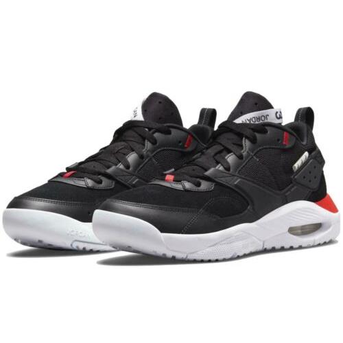 Nike Men`s Jordan Air Nfh `bred` Shoes Sneakers CZ3984-006 - Black/White-Chile Red-Off Noir