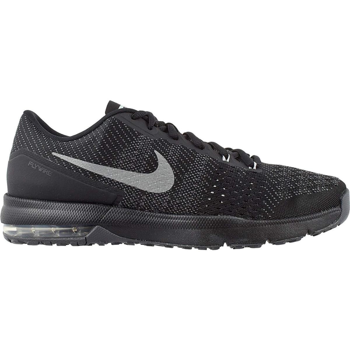 Nike Men`s Air Max Typha Training Shoe Black/metallic Silver Size 8 - Black