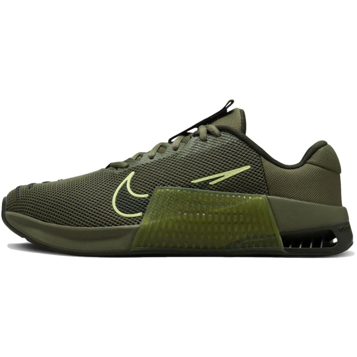 Size 8 - Nike Men`s Metcon 9 `olive` Training Shoes DZ2617-300 - Green