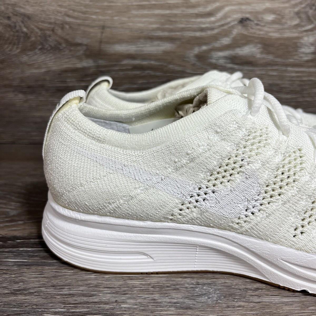 Mens 'flyknit trainer white gum hotsell