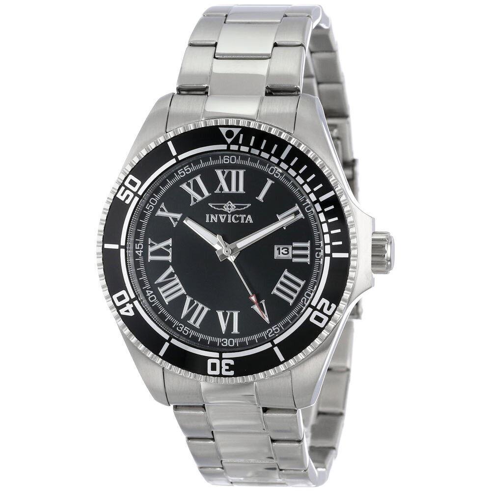 Invicta 14998 Men`s Pro Diver Black Dial Stainless Steel Bracelet Watch