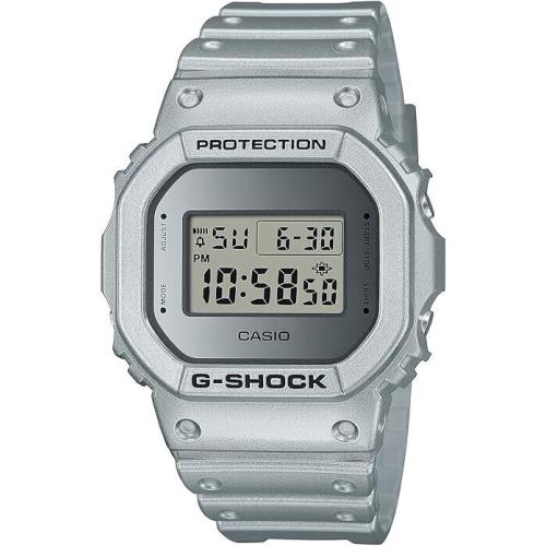 Casio G-shock DW-5600FF-8DR All Silver Forgotten Future Watch