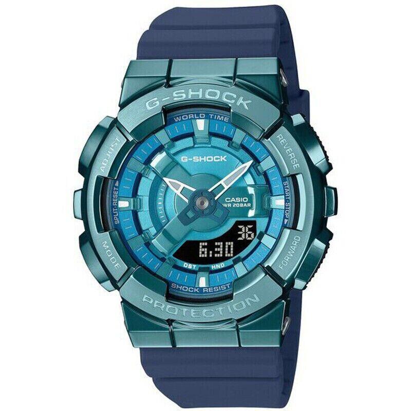 Casio G-shock Blue Analog Digital Quartz GM-S110LB-2A GMS110LB-2 200M Women`s