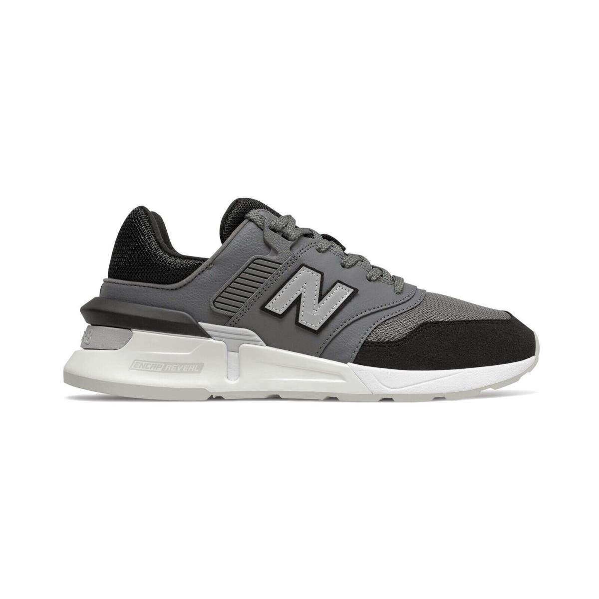 New Balance Men`s 997 Sport Running Shoes Sneakers MS997LOK - Grey/black