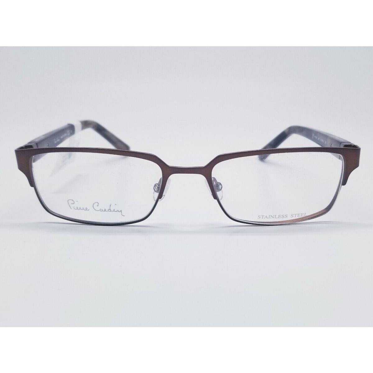 1 Unit Pierre Cardin Matte Dark Brown Eyeglass Frame 53-18-140 417