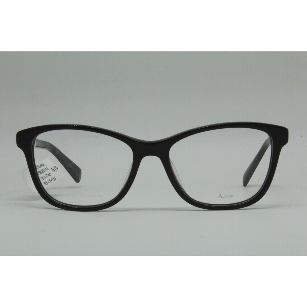1 Unit Pierre Cardin Brown Tob Eyeglass Frame 53-16-135 168