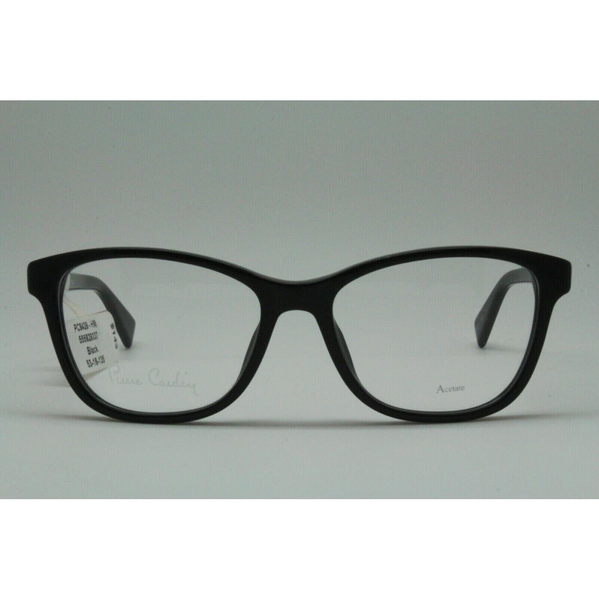 1 Unit Pierre Cardin Black Eyeglass Frames 53-16-135 079