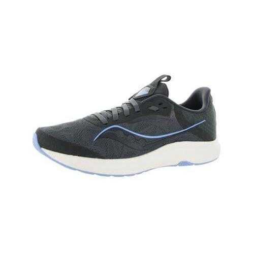 Saucony Women`s Freedom 5 Running Shoe Charcoal/jewel 12