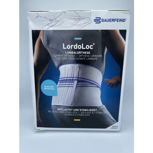 Bauerfeind Lordoloc Sz 2 Back Spine Lumbar Orthosis Brace Support