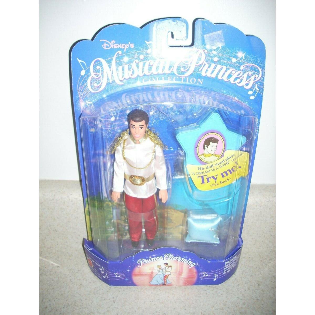 Disney`s Musical Princess Collection Prince Charming Doll 1994 4053