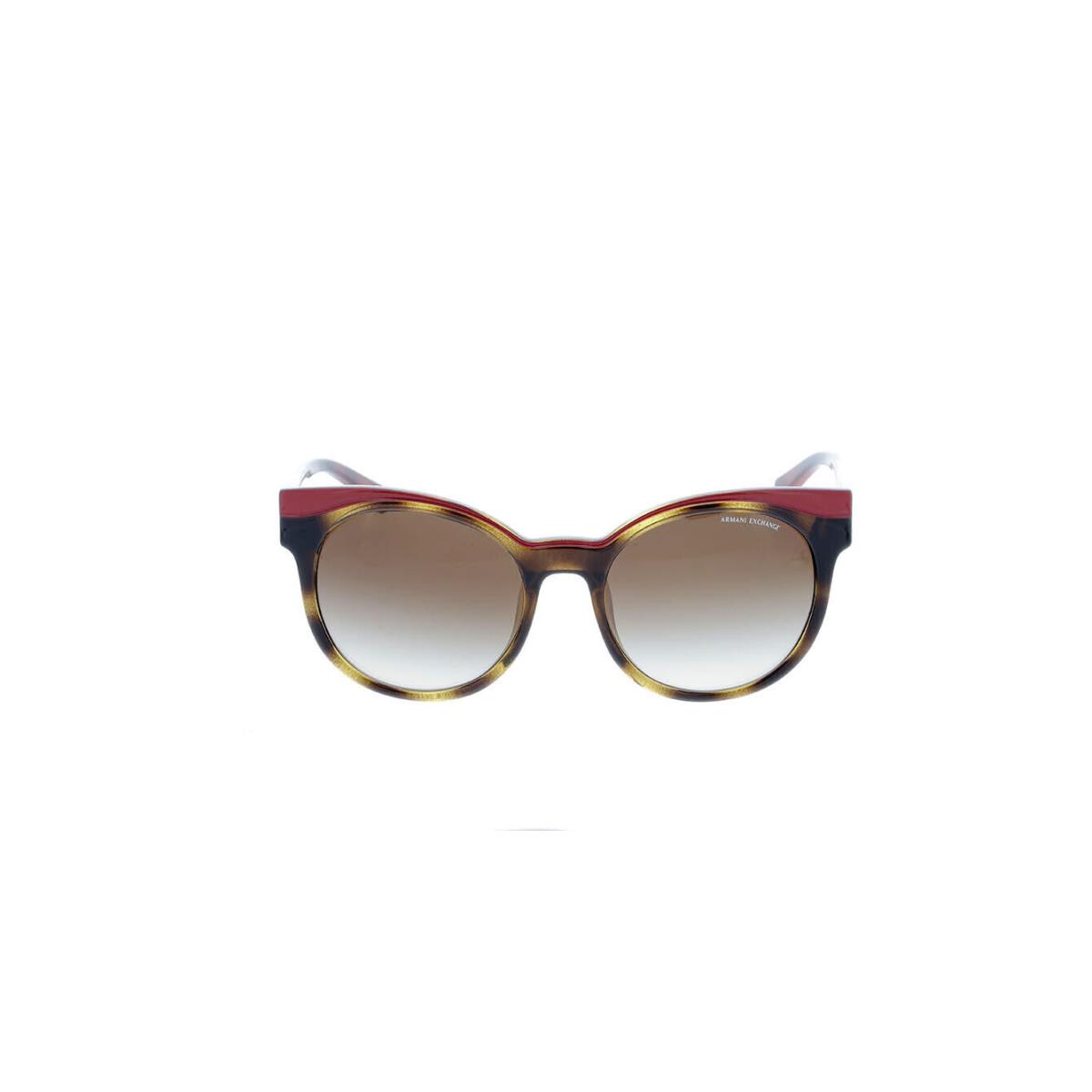 Armani Exchange Sunglasses AX4064SF 822413 Havana/red Brown 55mm
