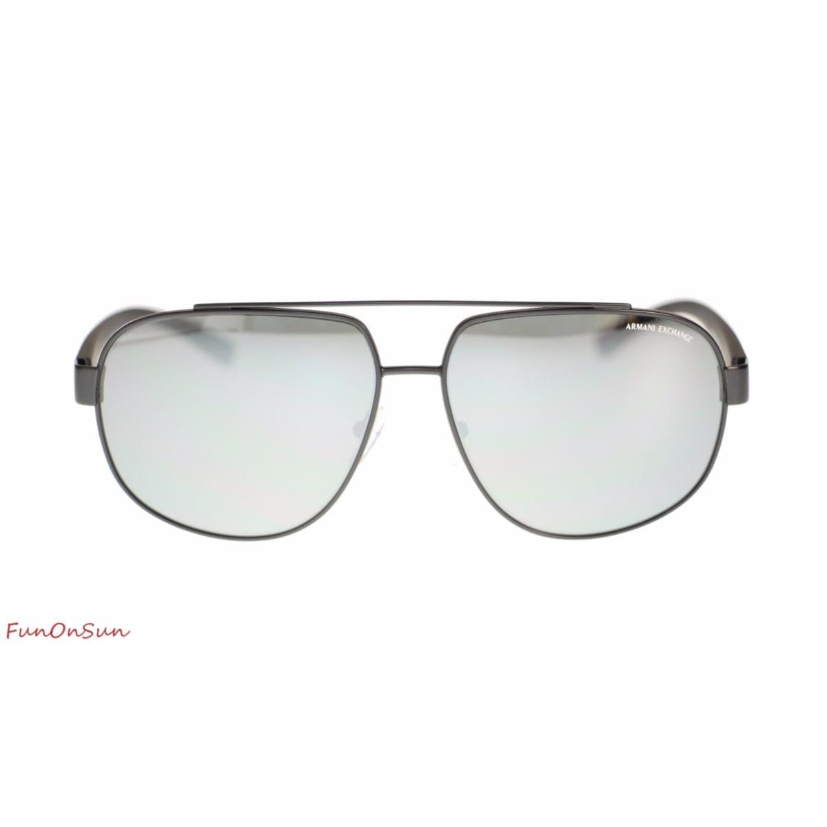 Armani Exchange sunglasses  - Black Frame, Silver Lens 0