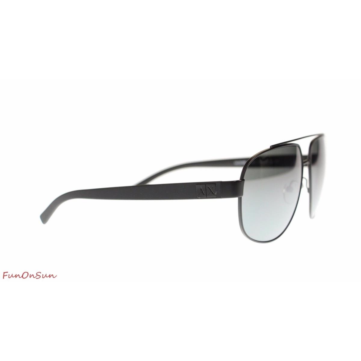 Armani Exchange sunglasses  - Black Frame, Silver Lens 1