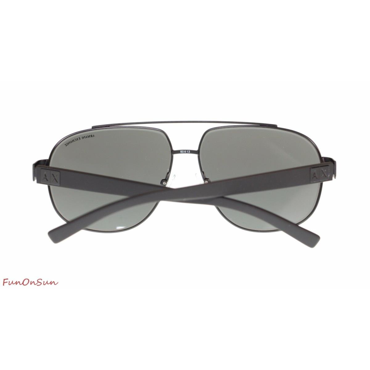 Armani Exchange sunglasses  - Black Frame, Silver Lens 2
