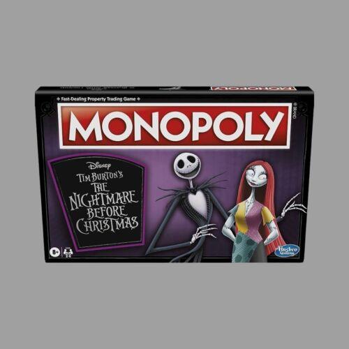 Monopoly Disney Tim Burton`s The Nightmare Before Christmas Edition Board Game