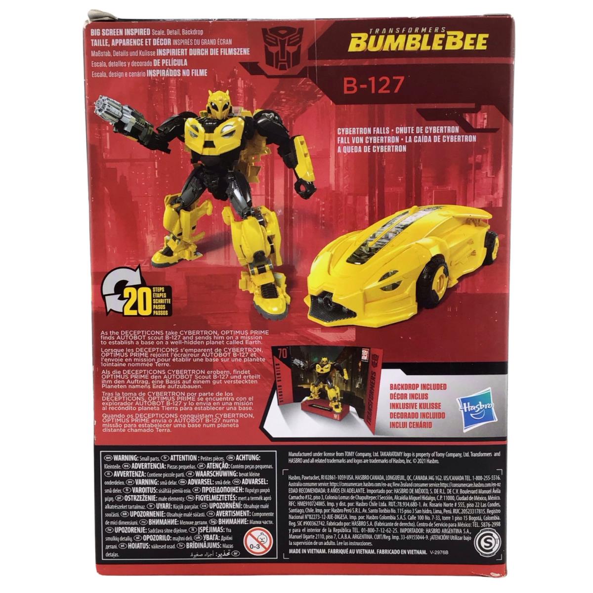 Hasbro Transformers Bumblebee Studio Series B-127 Action Figure Toy 70