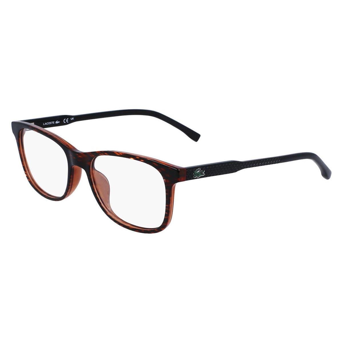 Lacoste Lac Eyeglasses Kids Brown Horn 49mm