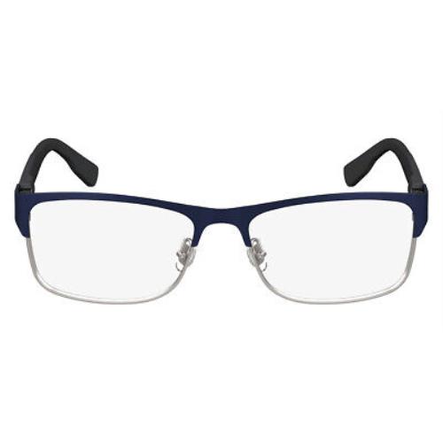 Lacoste Lac Eyeglasses Men Matte Blue 424 55mm