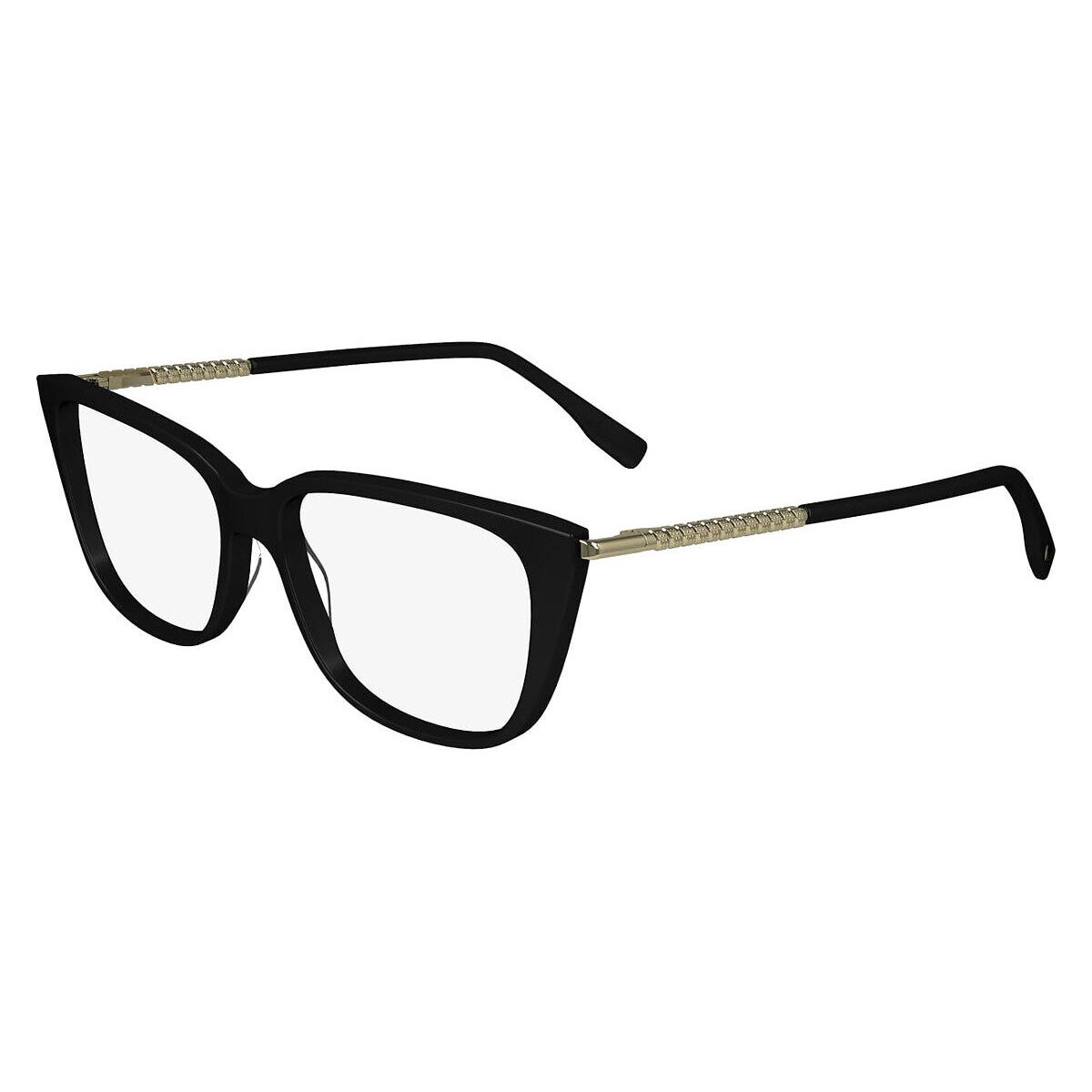 Lacoste Lac Eyeglasses Women Black 001 54mm